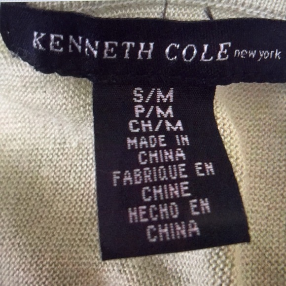 Kenneth Cole Mint Wrap Cardigan Size Small Medium - Picture 5 of 8